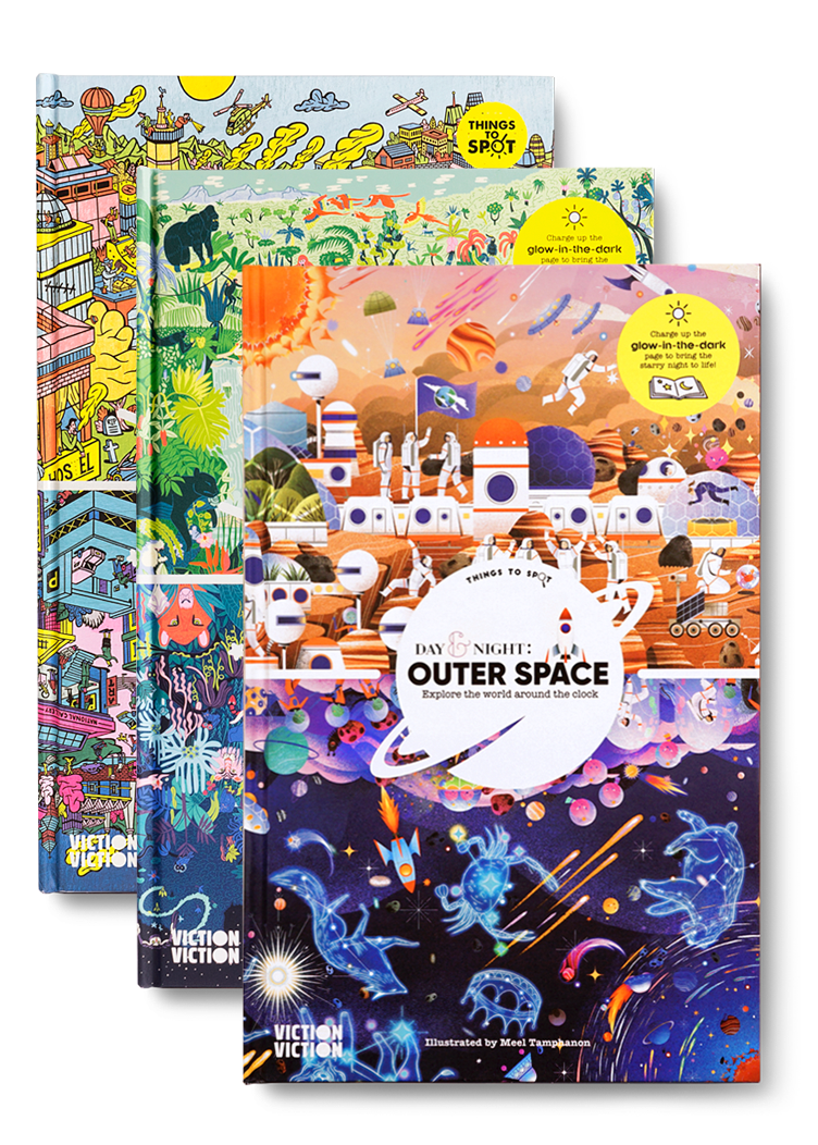 Day & Night Bundle Metropolis + Rainforest + Outer Space victionary