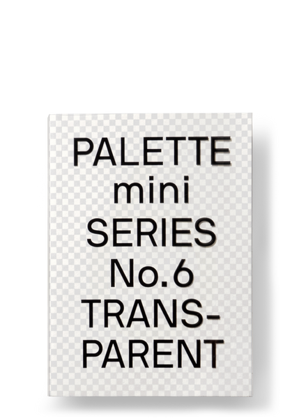 PALETTE mini 06: Transparent – viction:ary