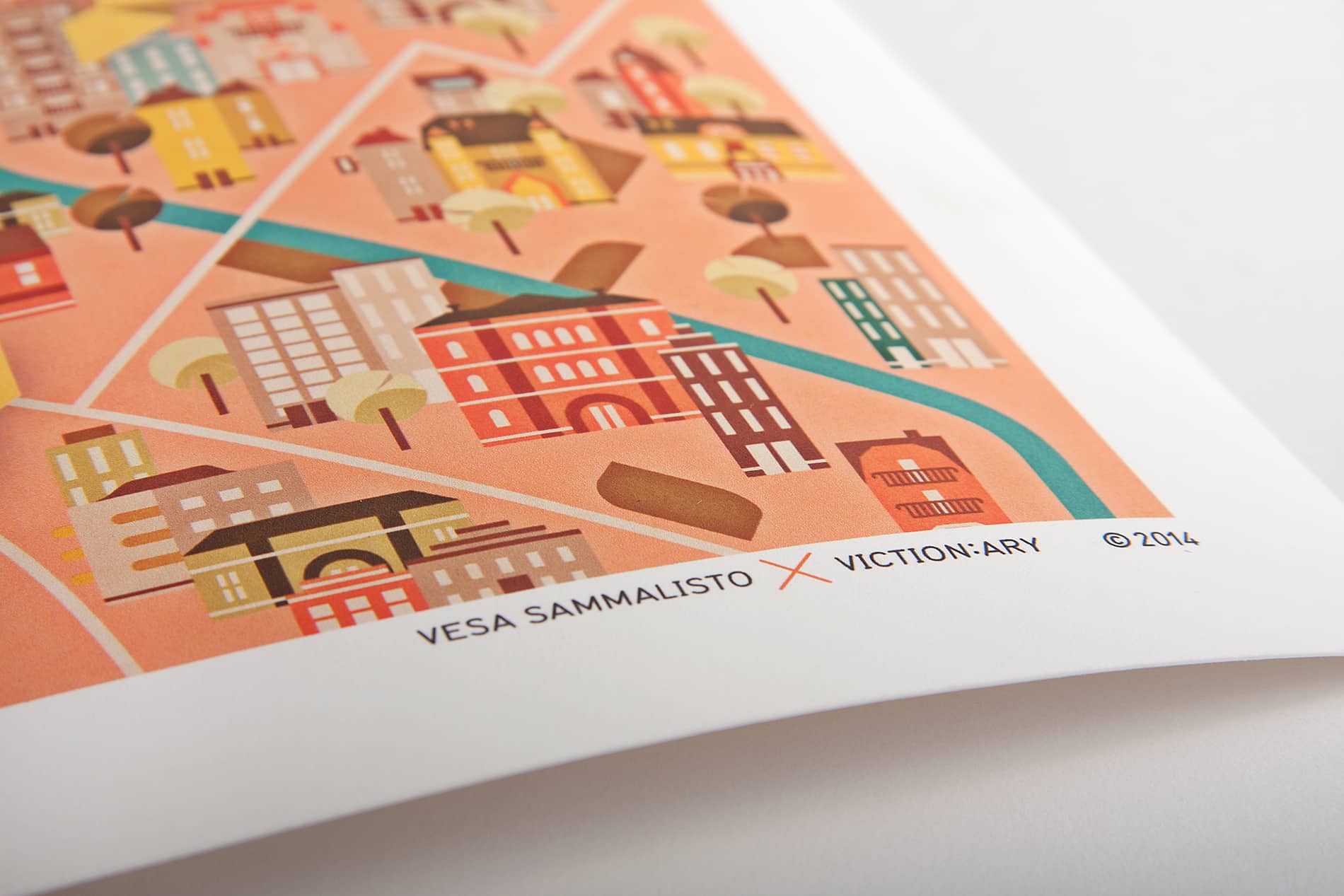 CITIx60 Art Print: Berlin City Map